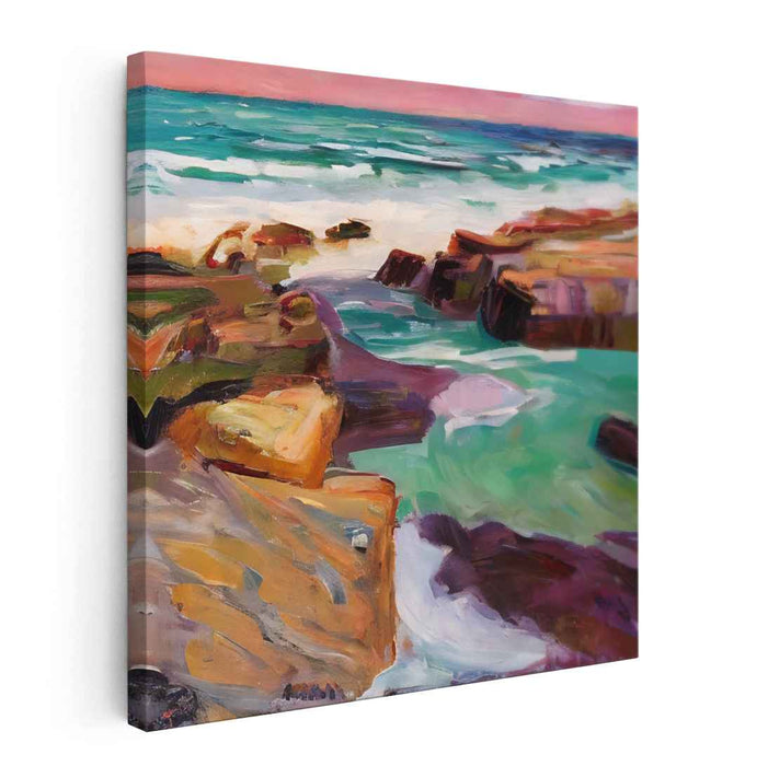 Abstract Rocky Beach #115