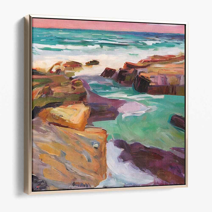 Abstract Rocky Beach #115