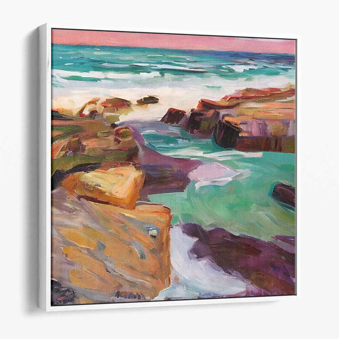 Abstract Rocky Beach #115