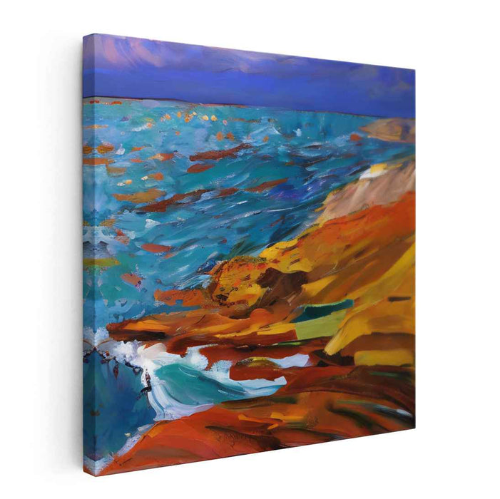 Abstract Rocky Beach #119