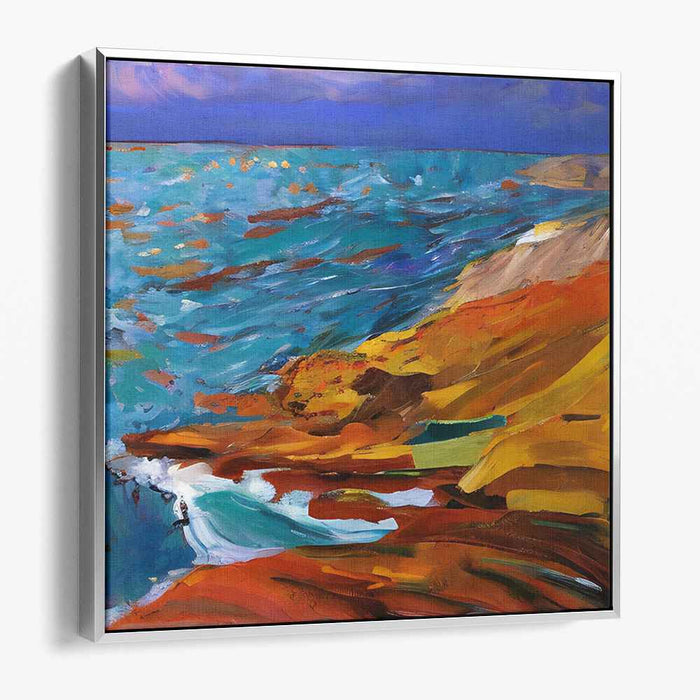 Abstract Rocky Beach #119