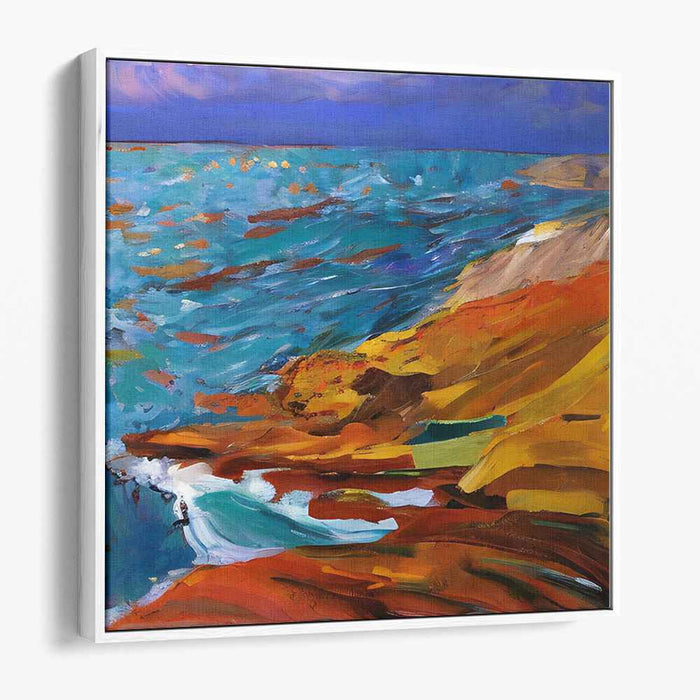 Abstract Rocky Beach #119