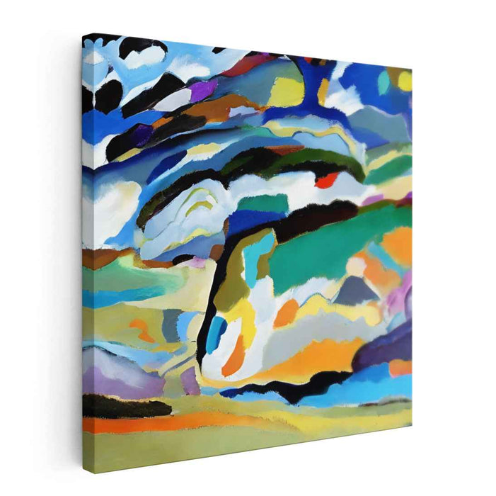 Abstract Rocky Beach #123