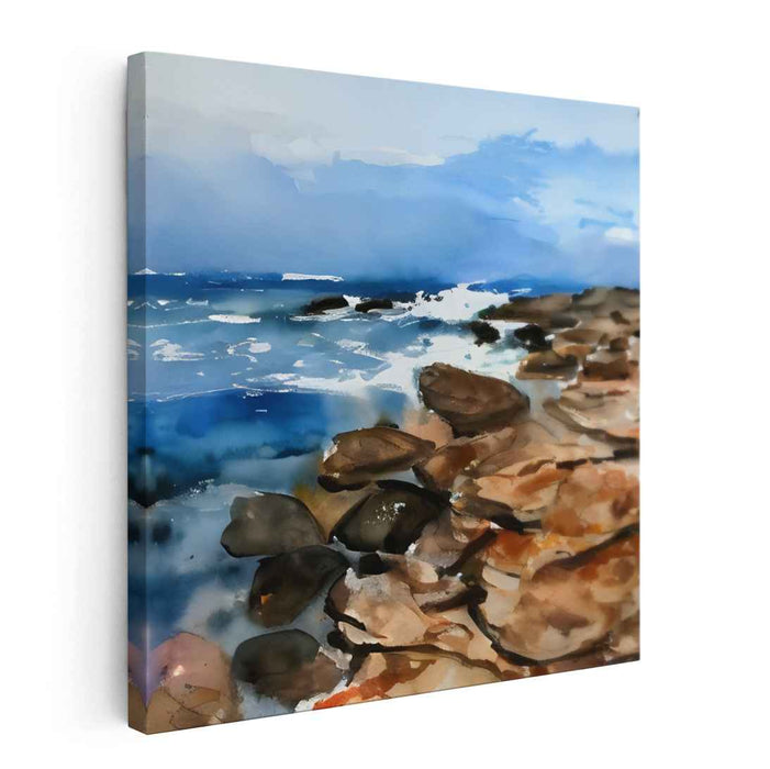 Abstract Rocky Beach #127