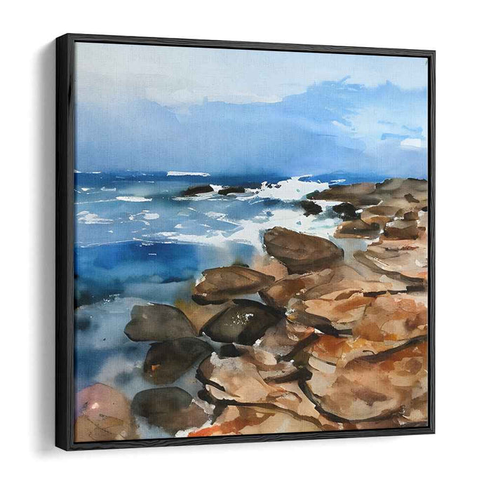 Abstract Rocky Beach #127