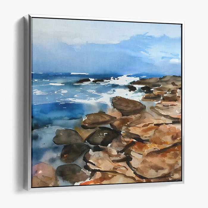 Abstract Rocky Beach #127