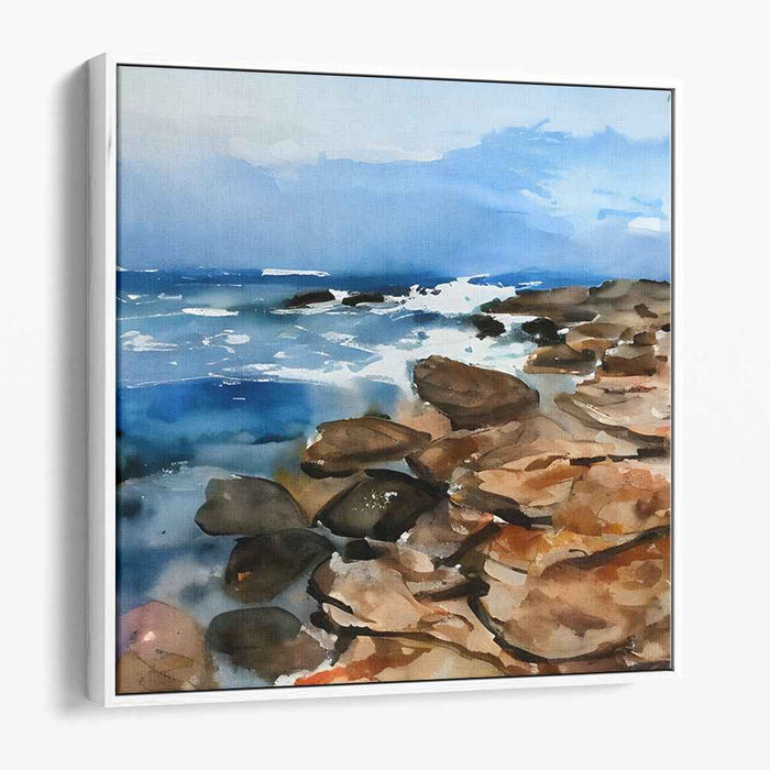 Abstract Rocky Beach #127