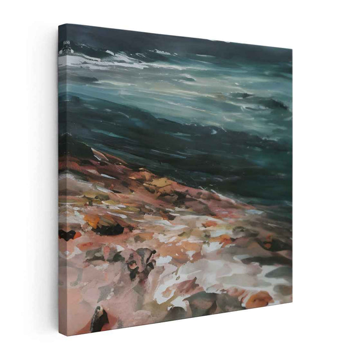 Abstract Rocky Beach #136