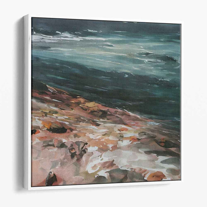 Abstract Rocky Beach #136