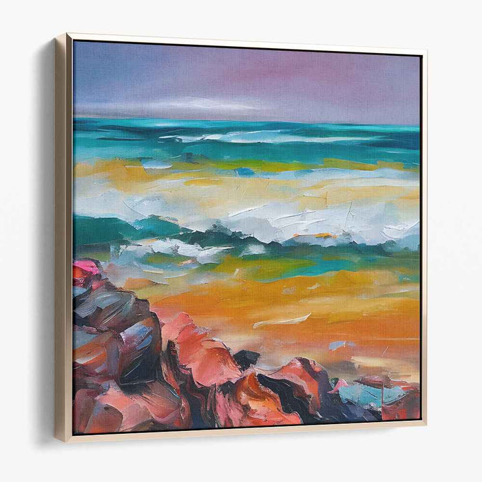 Abstract Rocky Beach #139