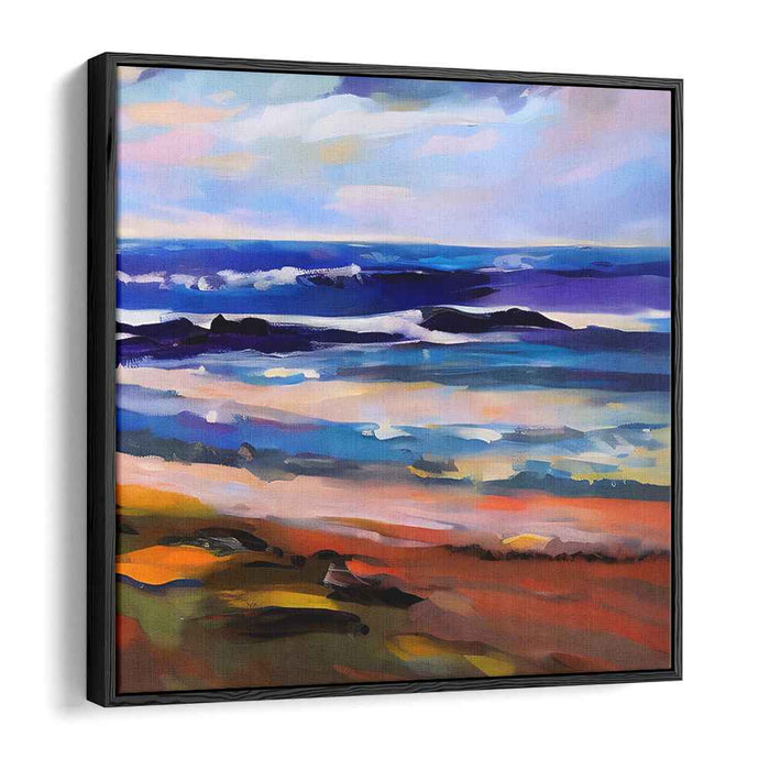 Ripple Muse: A Mesmerizing Seascape Canvas Art Print