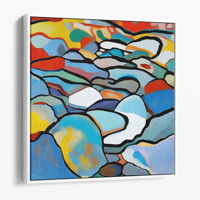 Abstract Rocky Beach #149