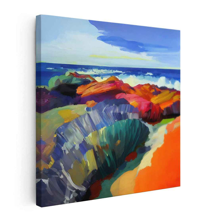 Abstract Rocky Beach #151