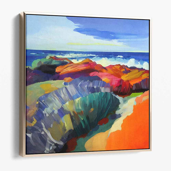 Abstract Rocky Beach #151