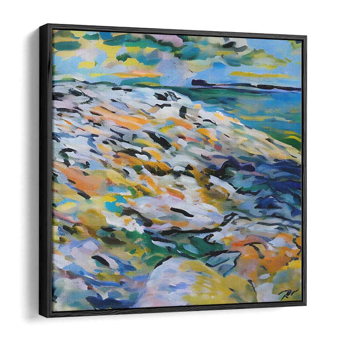 Abstract Rocky Beach #155