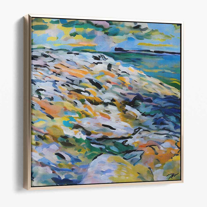 Abstract Rocky Beach #155