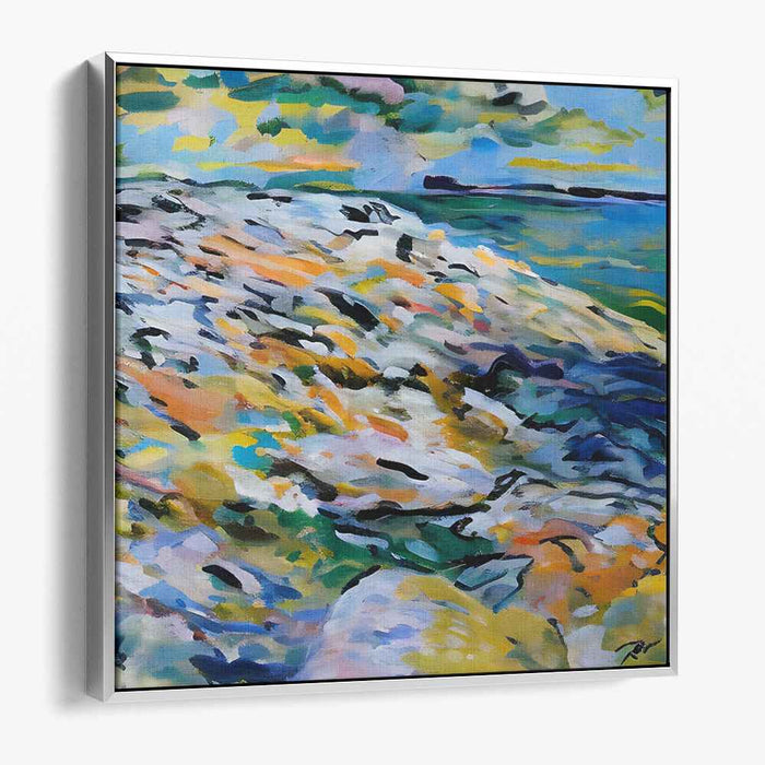 Abstract Rocky Beach #155