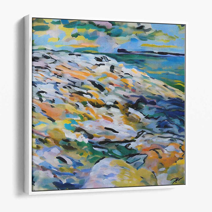 Abstract Rocky Beach #155