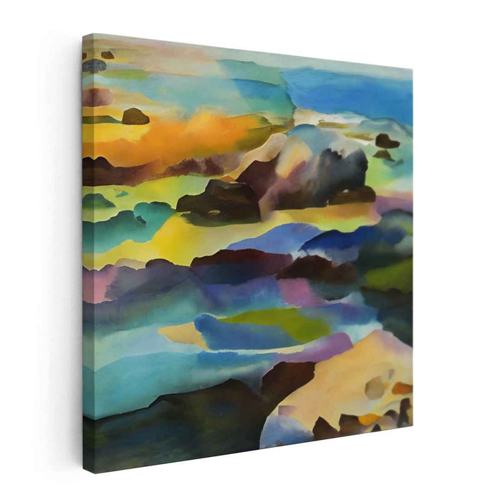 Abstract Rocky Beach #163