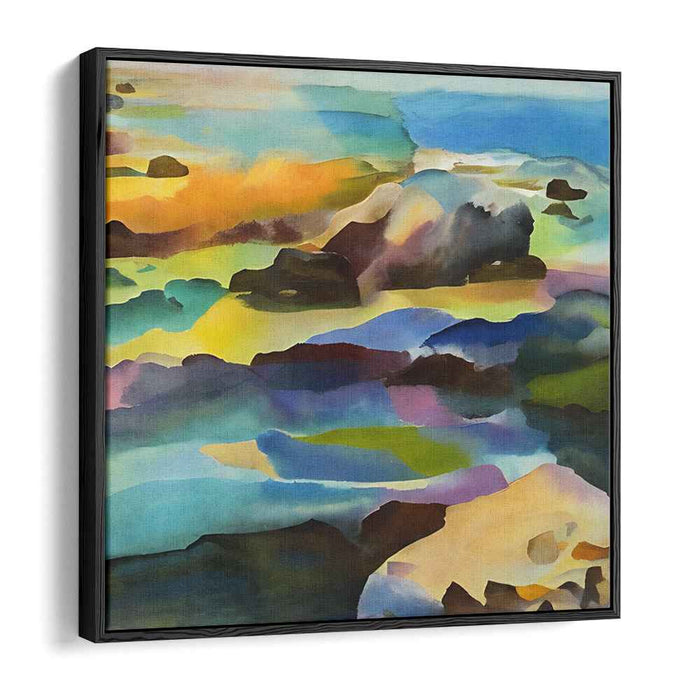 Abstract Rocky Beach #163