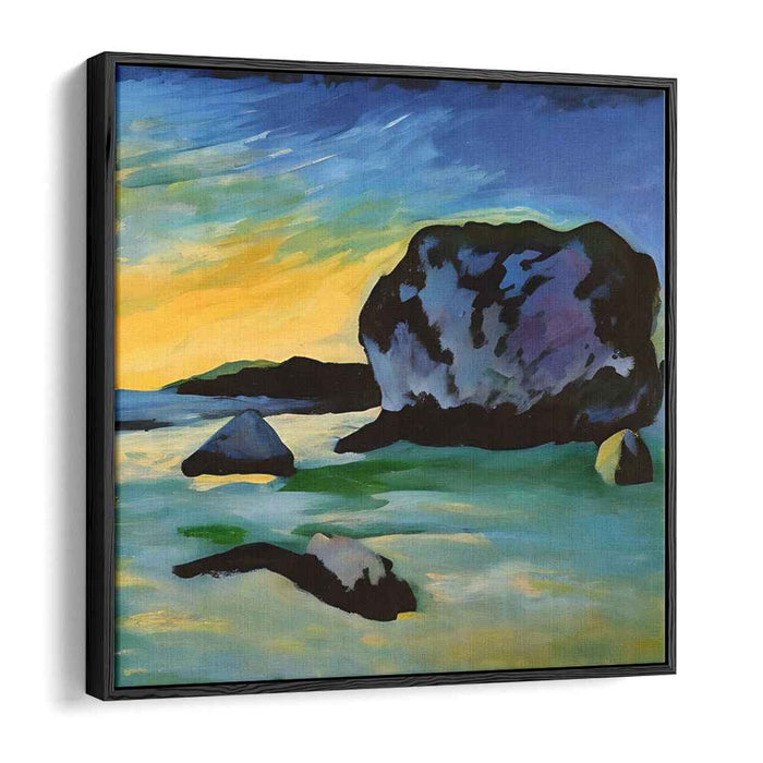 Abstract Rocky Beach #165