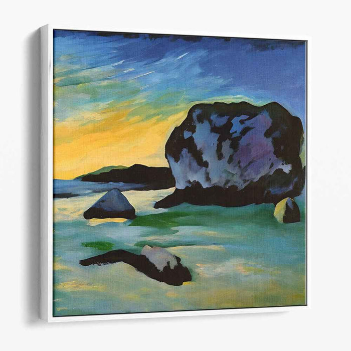 Abstract Rocky Beach #165