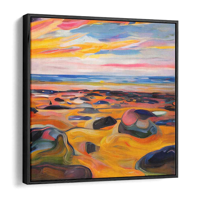 Abstract Rocky Beach #166