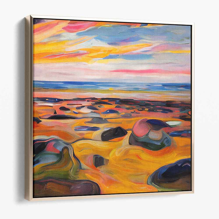 Abstract Rocky Beach #166