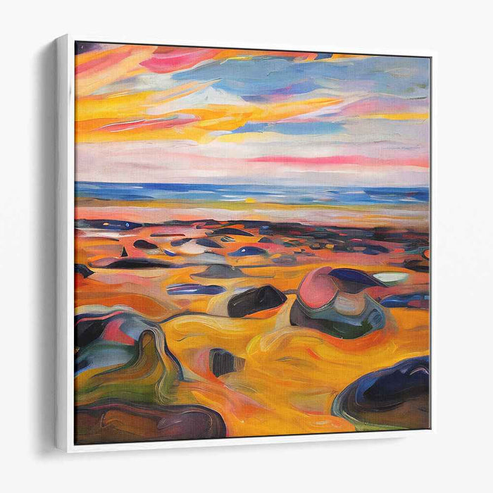 Abstract Rocky Beach #166