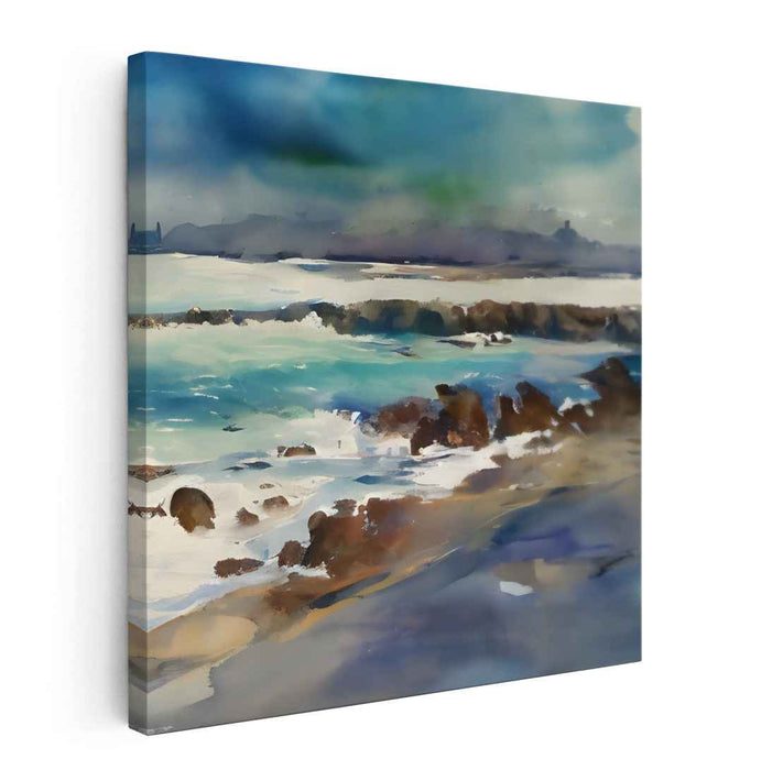 Abstract Rocky Beach #168