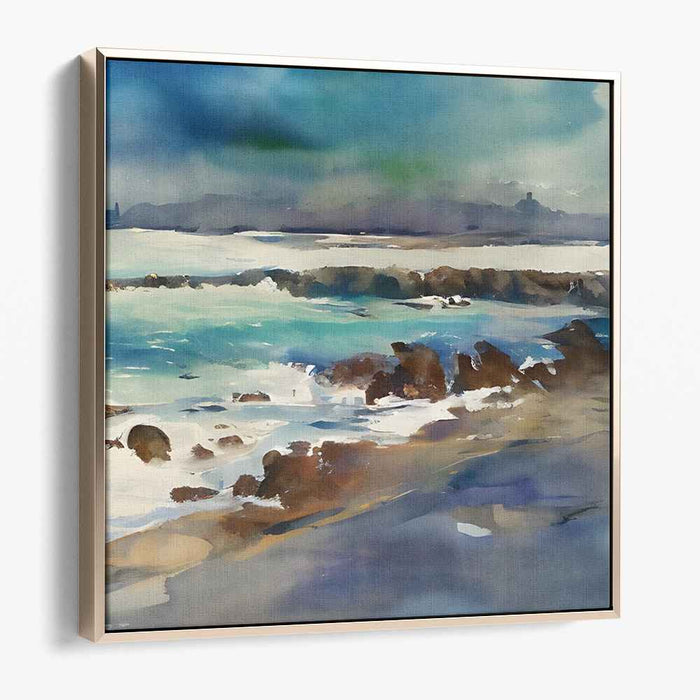 Abstract Rocky Beach #168