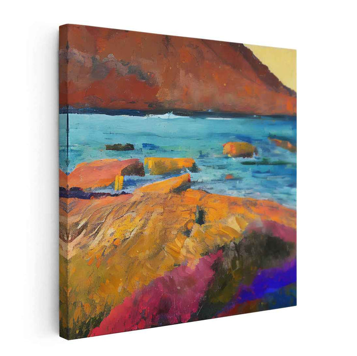 Abstract Rocky Beach #169