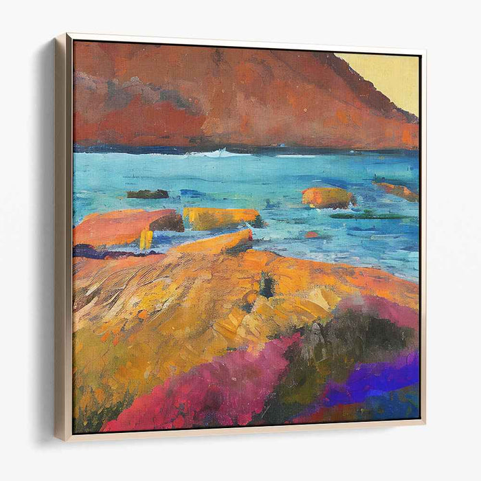 Abstract Rocky Beach #169