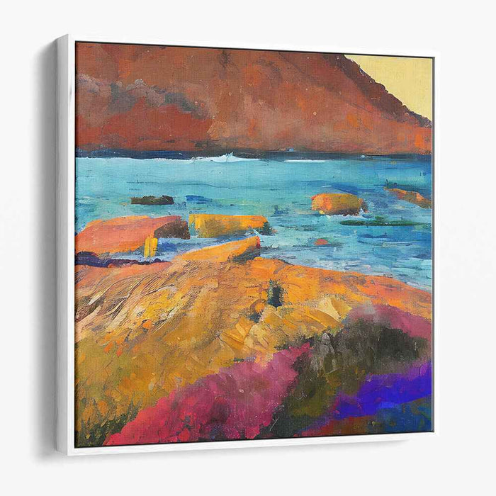 Abstract Rocky Beach #169