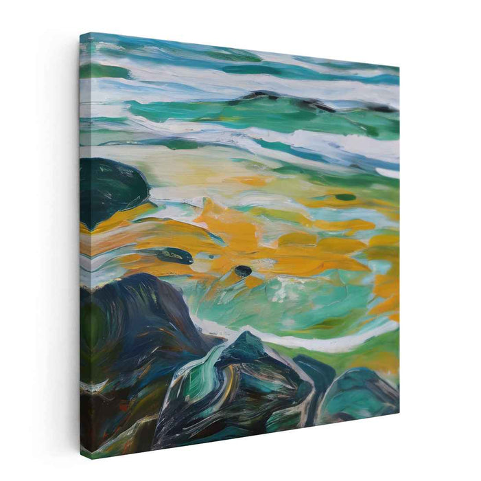 Abstract Rocky Beach #171