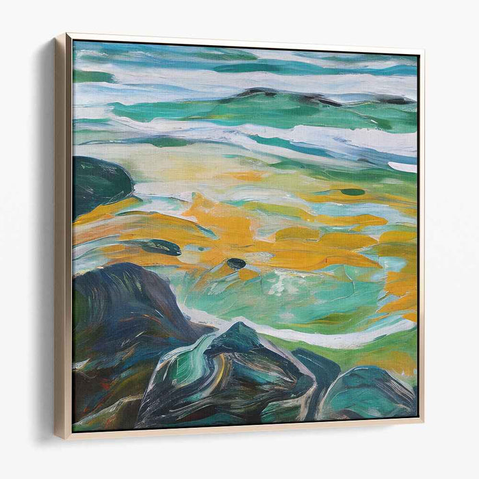 Abstract Rocky Beach #171