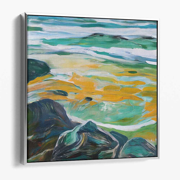 Abstract Rocky Beach #171