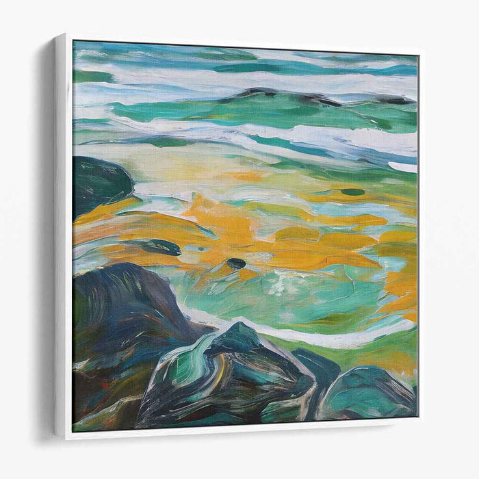 Abstract Rocky Beach #171