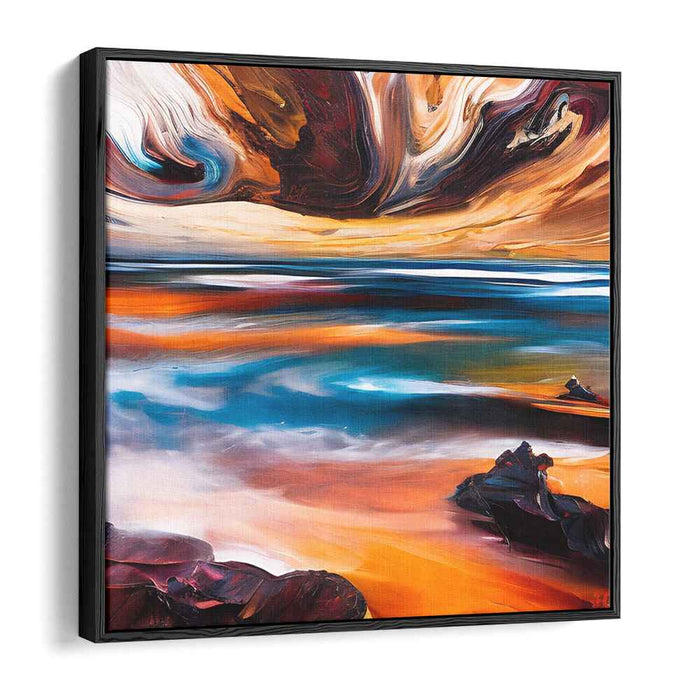 Abstract Rocky Beach #179