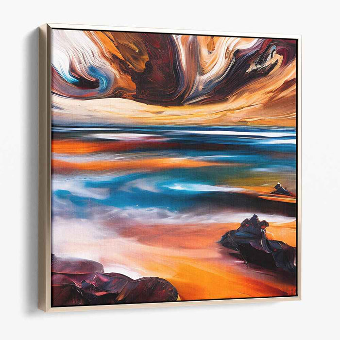 Abstract Rocky Beach #179