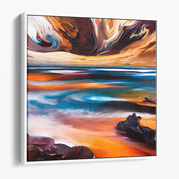 Abstract Rocky Beach #179