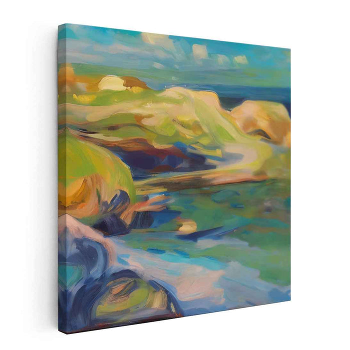 Abstract Rocky Beach #180