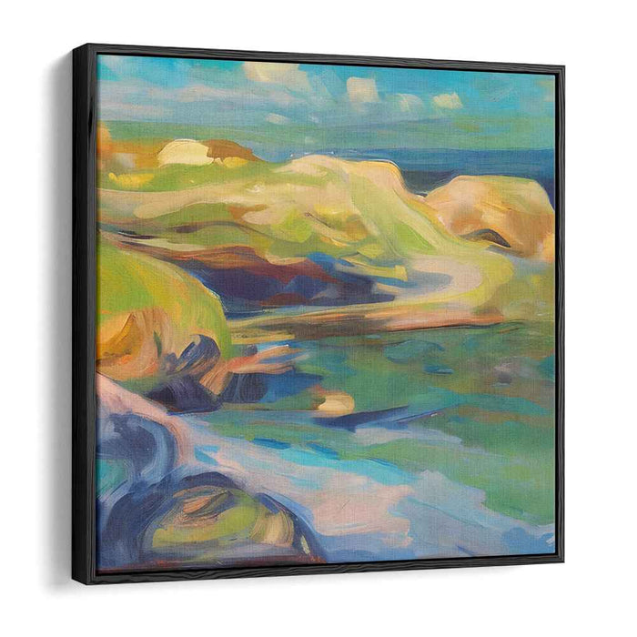 Abstract Rocky Beach #180