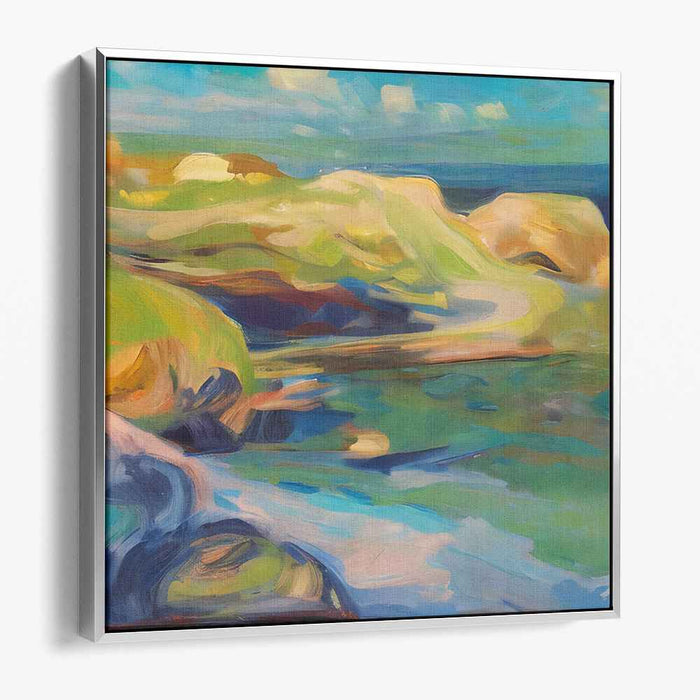 Abstract Rocky Beach #180