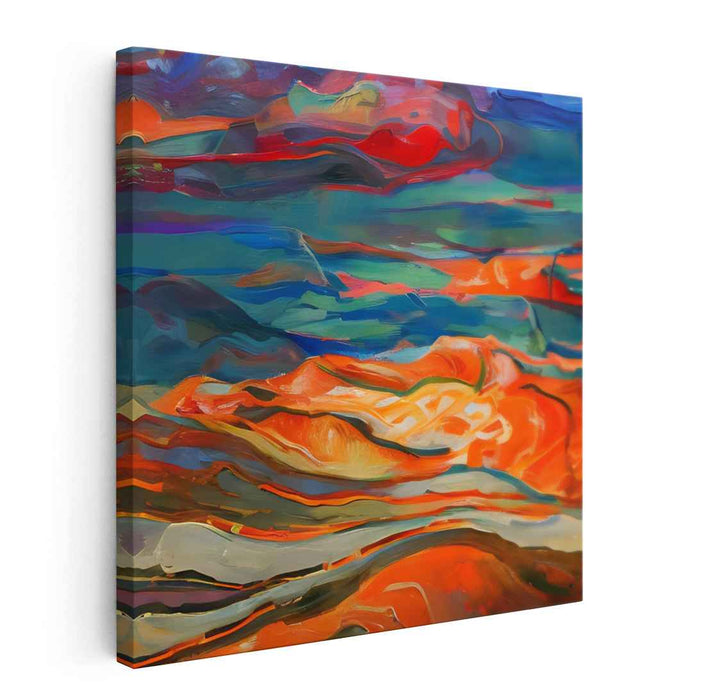 Abstract Rocky Beach #185