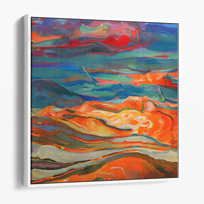 Abstract Rocky Beach #185