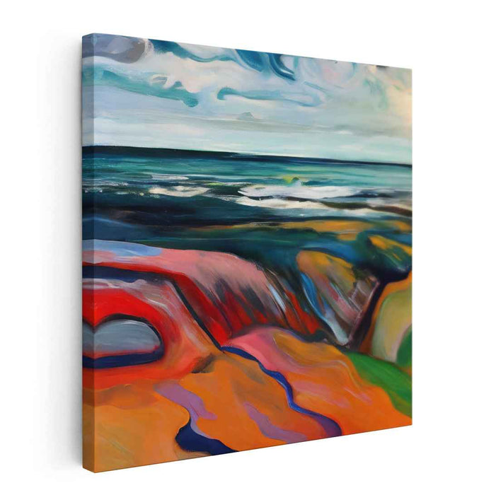 Abstract Rocky Beach #194