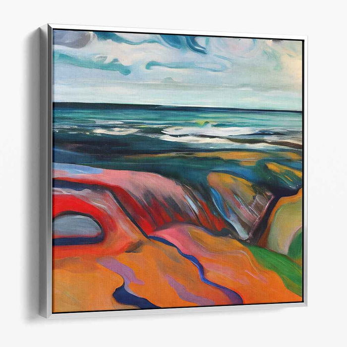 Abstract Rocky Beach #194