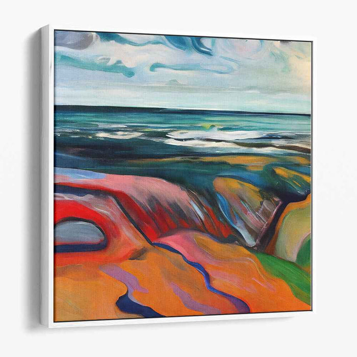 Abstract Rocky Beach #194