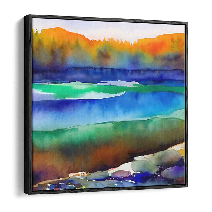 Abstract Rocky River #002